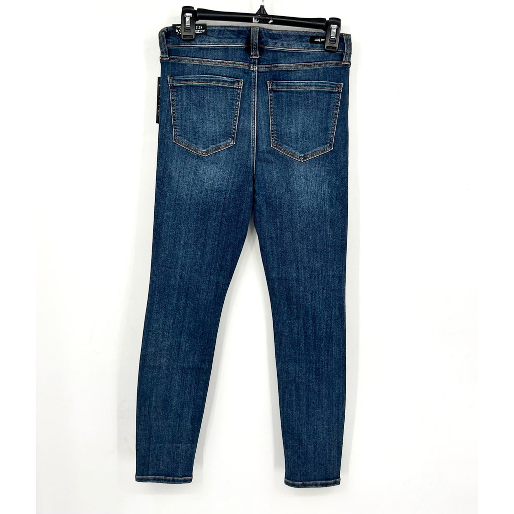LIVERPOOL Women's Abby Skinny Jeans Size 6 - 28 Petite Medium Blue Stretch NWT