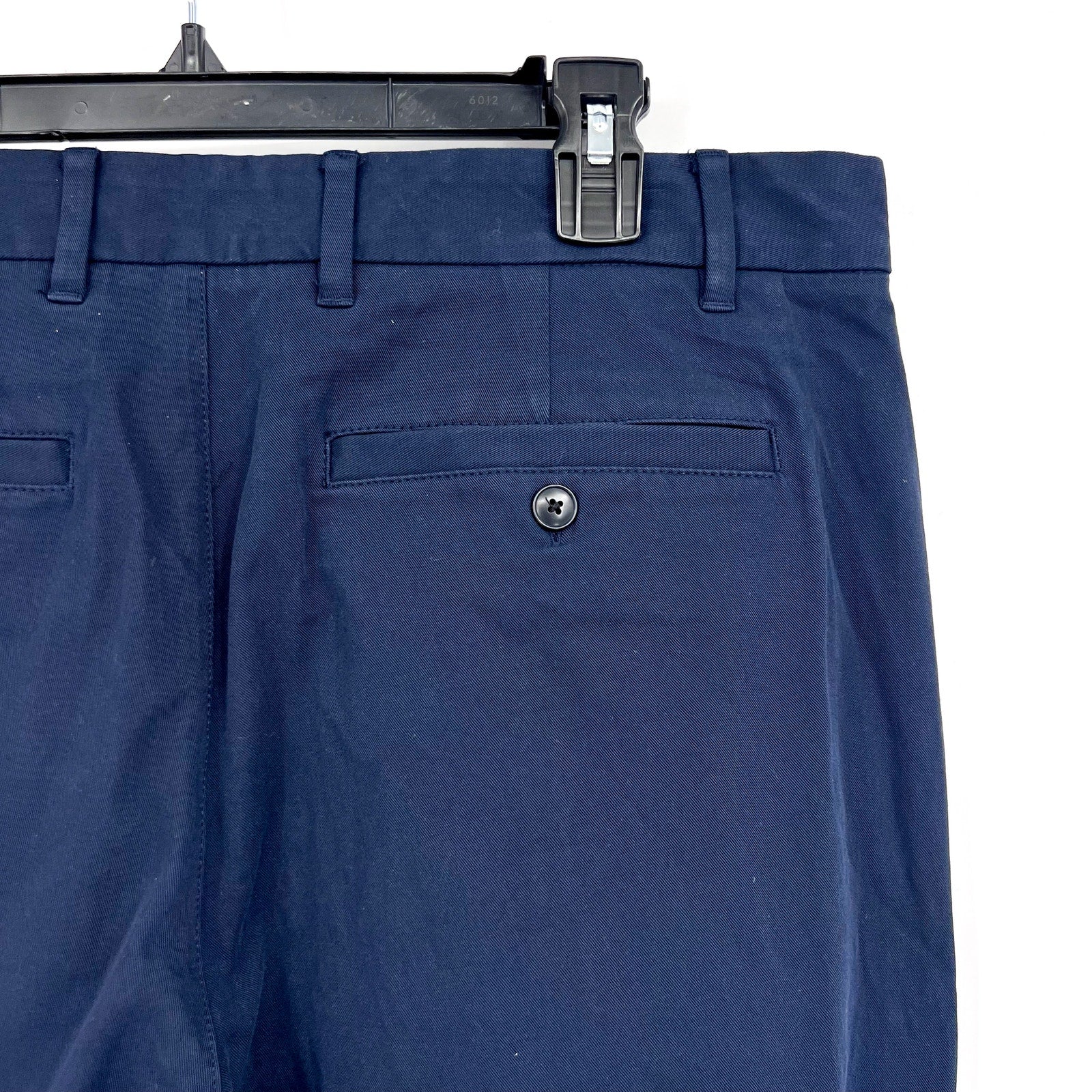 EVERLANE Men's Uniform Performance Chino 32x34 Navy Blue Slim Fit Pants NWT