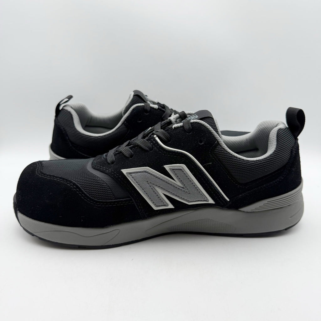 New Balance Mens Elite Lite Work Sneakers SIZE 9.5 Black SR Comp Toe EH NIB