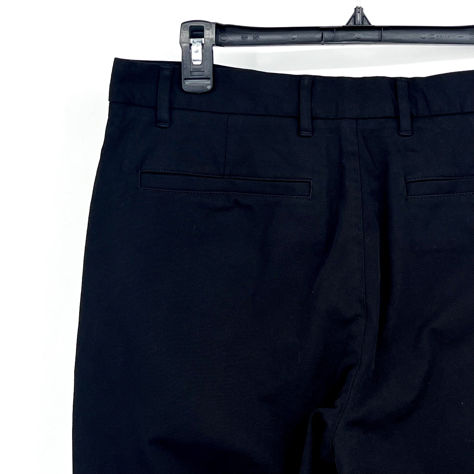 EVERLANE Men's Uniform Performance Chino Pants 31x32 Black Slim Fit NWT