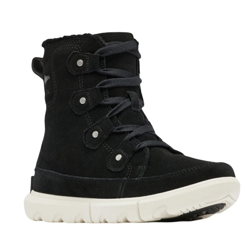 Sorel Womens Explorer Next Joan Winter Boot US 9.5 Black Leather Waterproof NIB