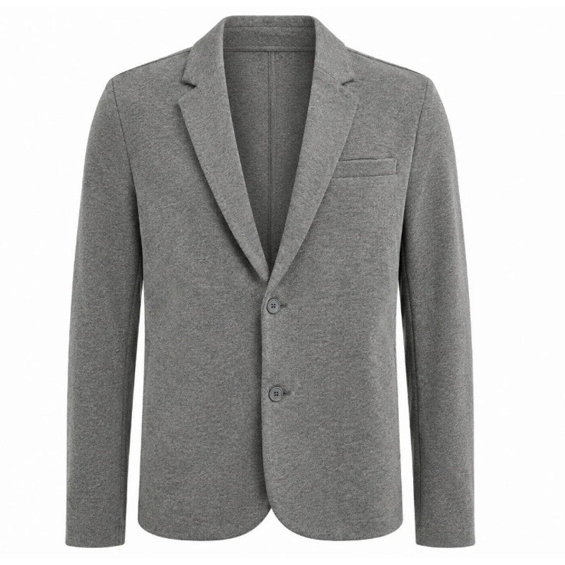 RIGHT OF WAY Men's Brody Knit Blazer Jacket Large Heather Grey NWOT