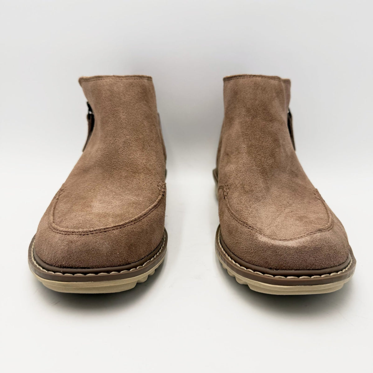 Skechers Womens Arch Fit Mojave Boundless Bliss Ankle Bootie Size 8.5 Brown NWOB