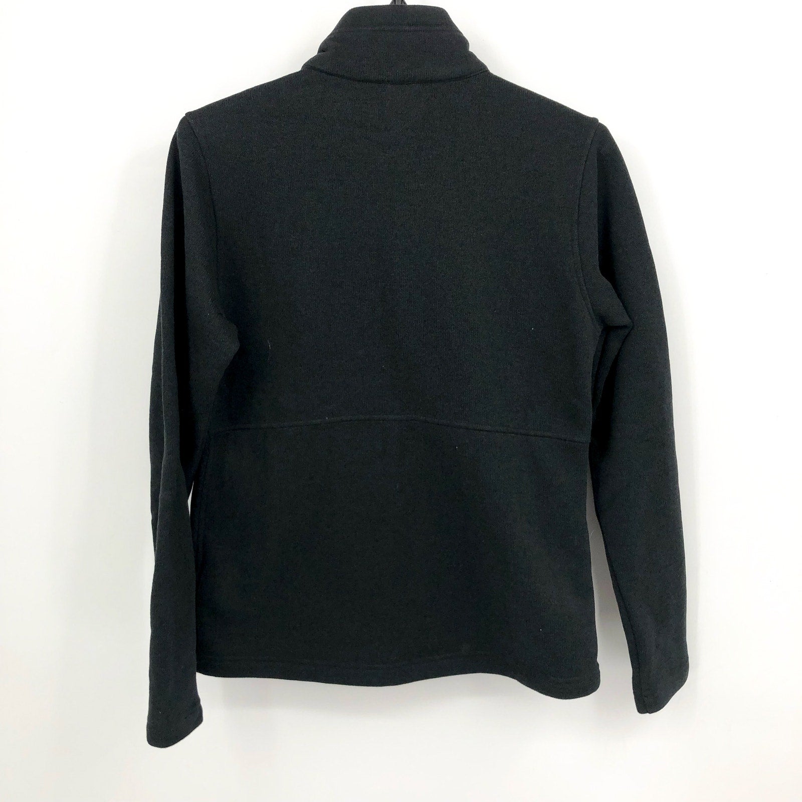 MARMOT Womens Dropline Fleece Jacket Medium Black Full Zip Outdoor Layer NWOT