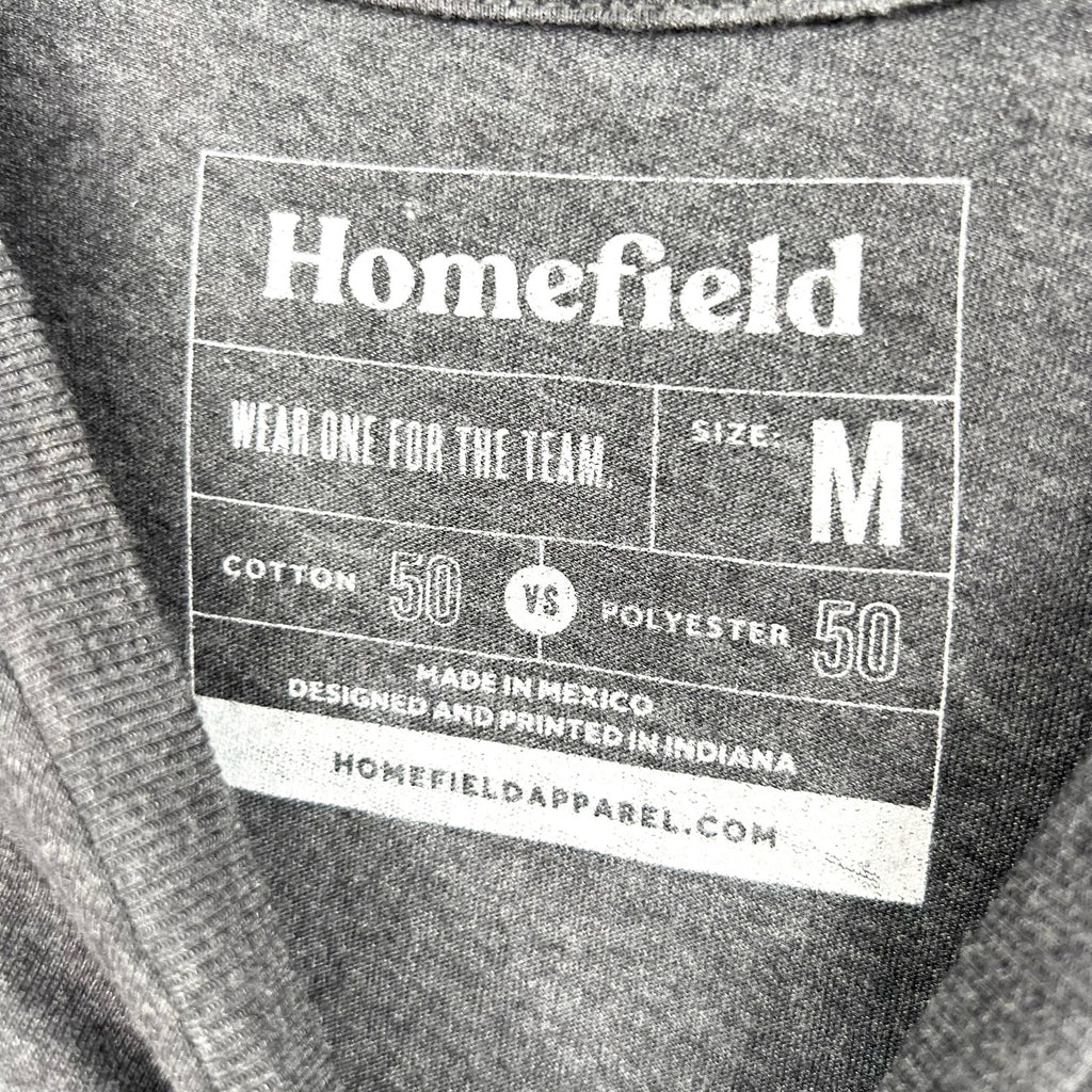 HOMEFIELD Men Midnight Yell Texas A&M T-Shirt Medium Dark Grey Short Sleeve NWT