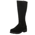 Bearpaw Womens Audrina Knee High Boots Size 6 Black Suede Water Repellent NIB
