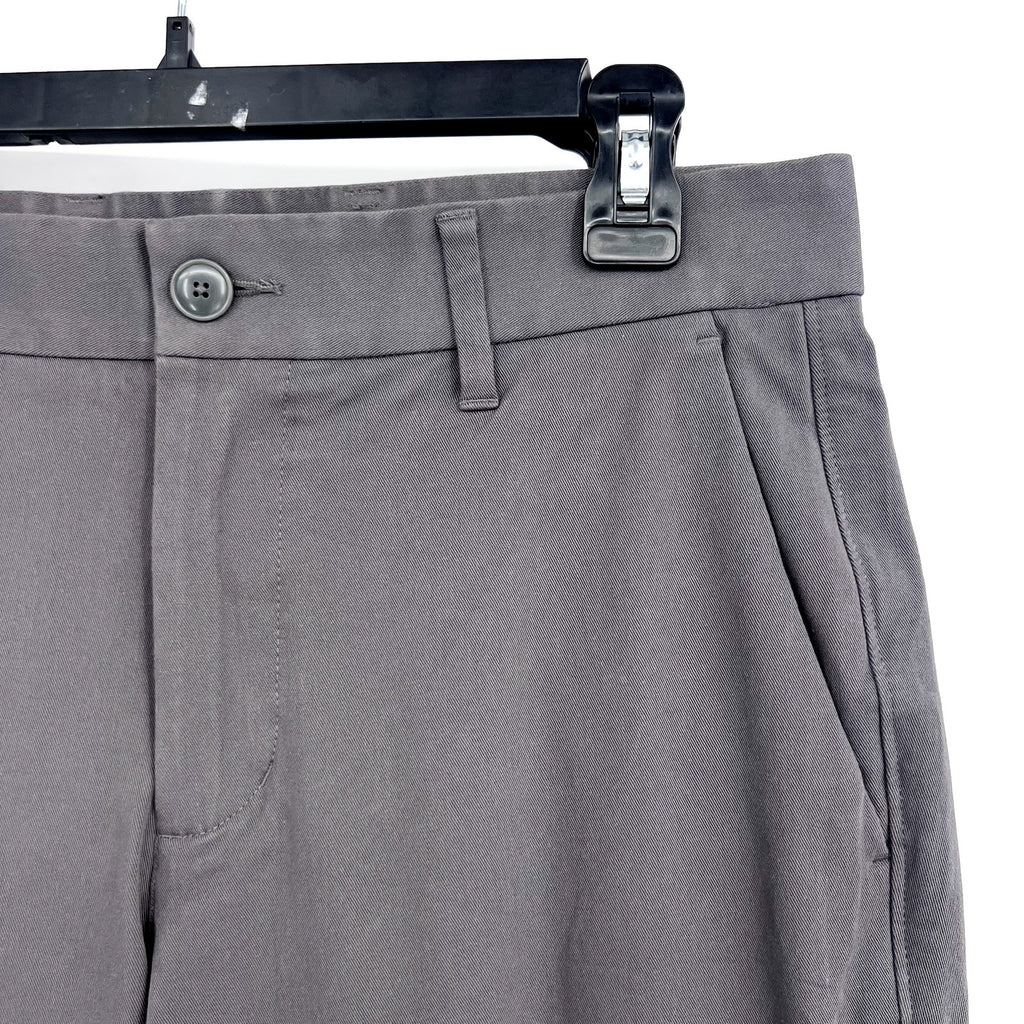 EVERLANE Uniform Mens Performance Chino Pants 32x28 Slate Grey Athletic Fit NWT