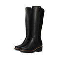 VIONIC Womens Ashland High Shaft Boots US 7.5 Wide EU 38 Black Leather NIB