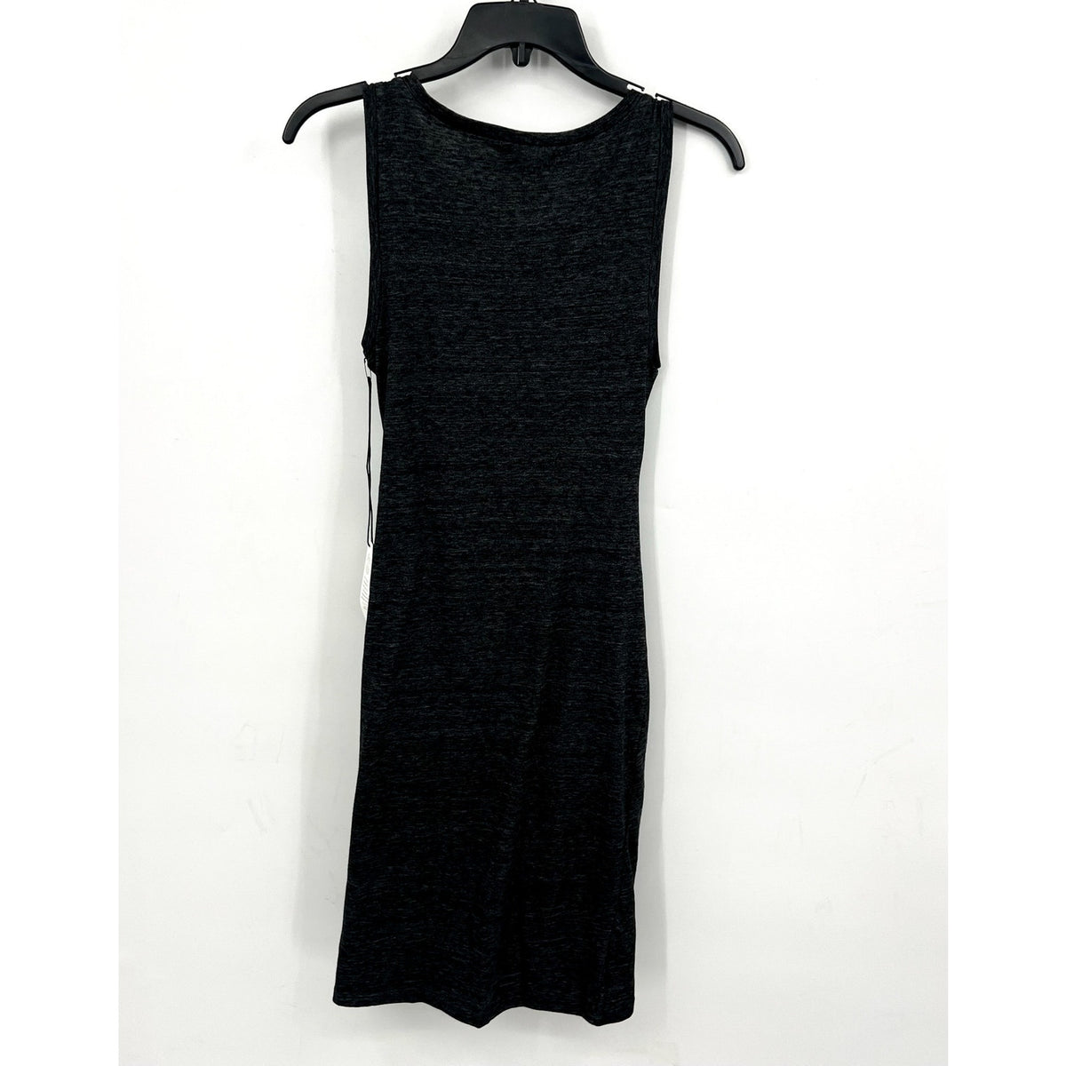 TREASURE & BOND Ruched Sleeveless Jersey Tank Dress XS Charcoal Gray NWT