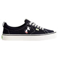Cariuma Womens Peanuts OCA Low Canvas Sneakers US 9.5 Black Organic Cotton NWOB