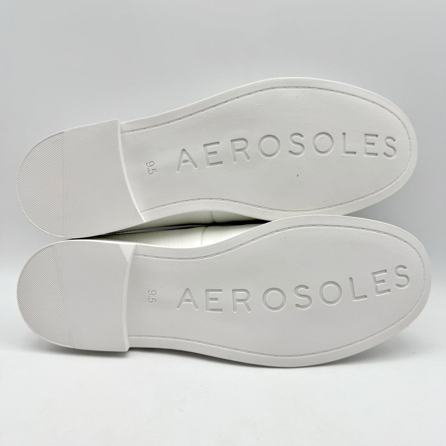 Aerosoles Womens Sienna Loafers US 9.5 M EU 40.5 White Leather NIB