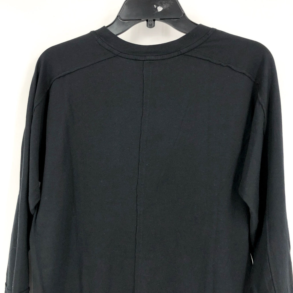 JOHNNY WAS Women's Miaora Printed Tee Top Medium Black Long Sleeve Dolman NWT