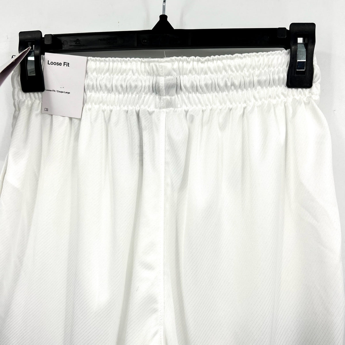 NIKE Women's Dri-FIT ISoFly Basketball Shorts XS White Black Elastic Waist NWT
