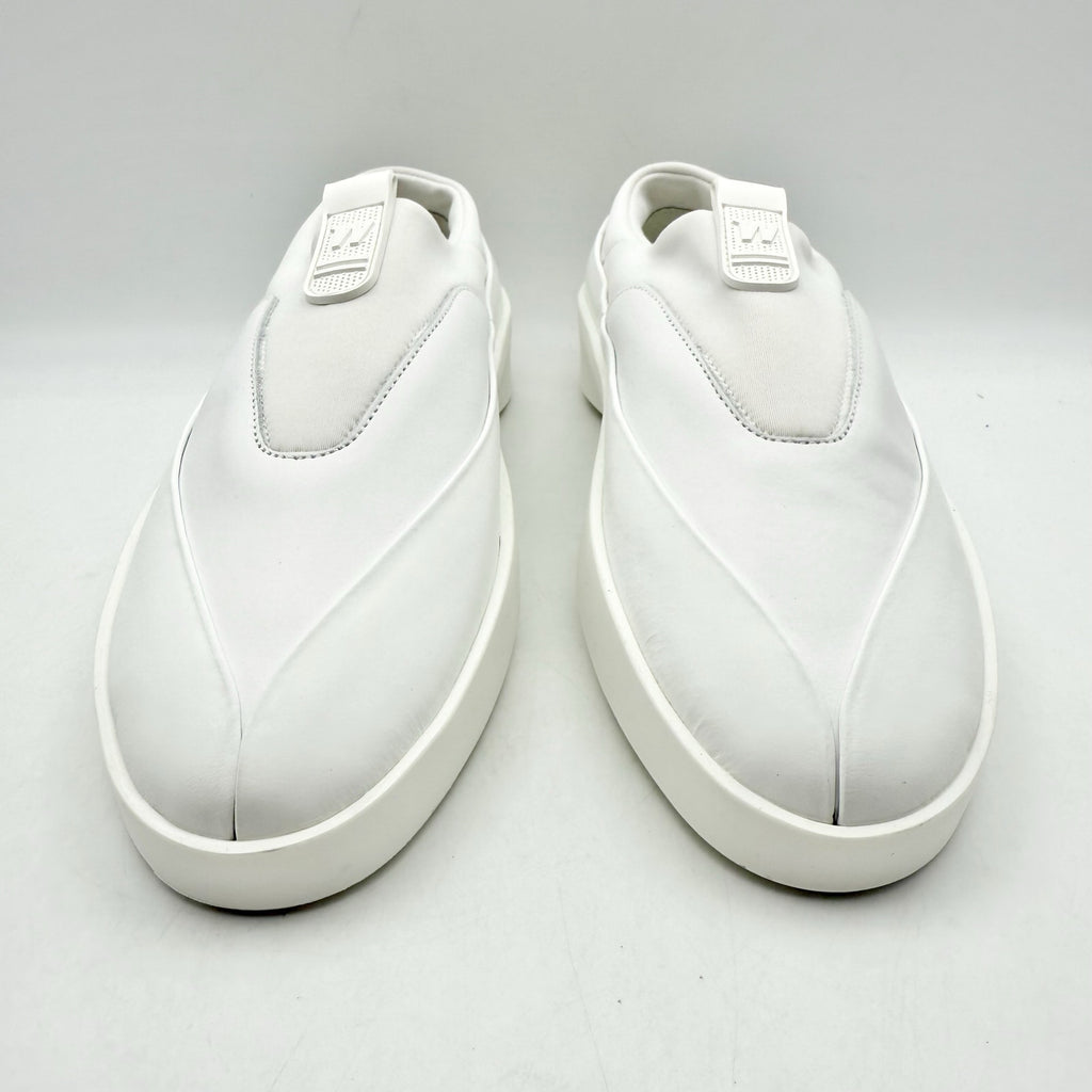 Wolf & Shepherd Womens Cruise Tre Slip On Sneakers US 9 EU 40 White Leather NIB