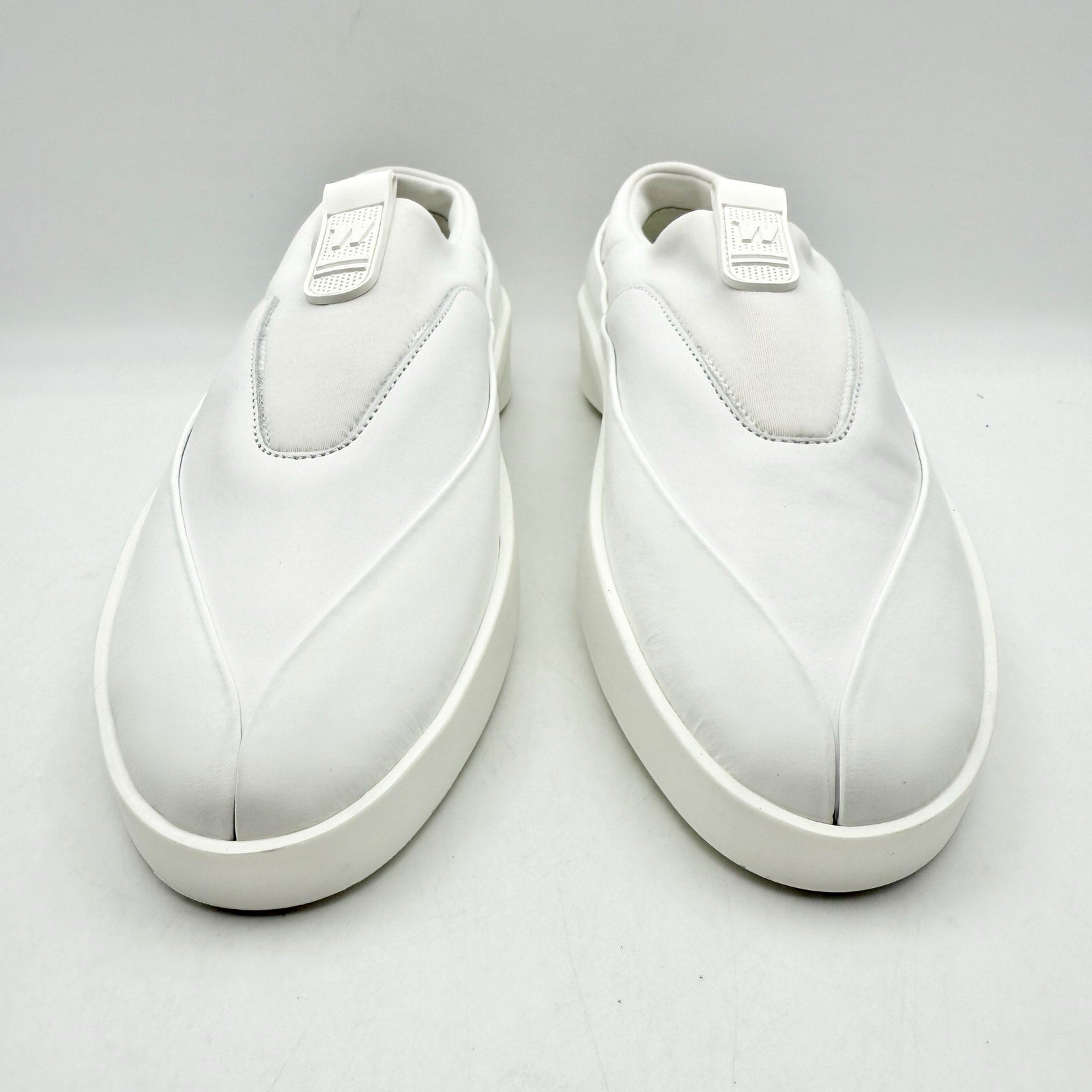 Wolf & Shepherd Womens Cruise Tre Slip On Sneakers US 9 EU 40 White Leather NIB