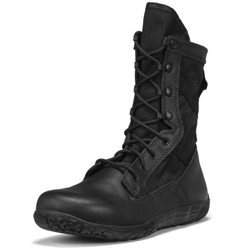 Belleville Mens 8" Mini-Mil TR102 Minimalist Boots US 9 Wide Black NWOB