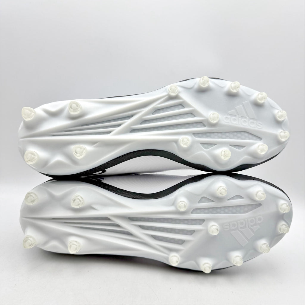 Adidas Mens Nasty Ultra 2.0 Football Cleats US 12 White Black Athletic NWOB