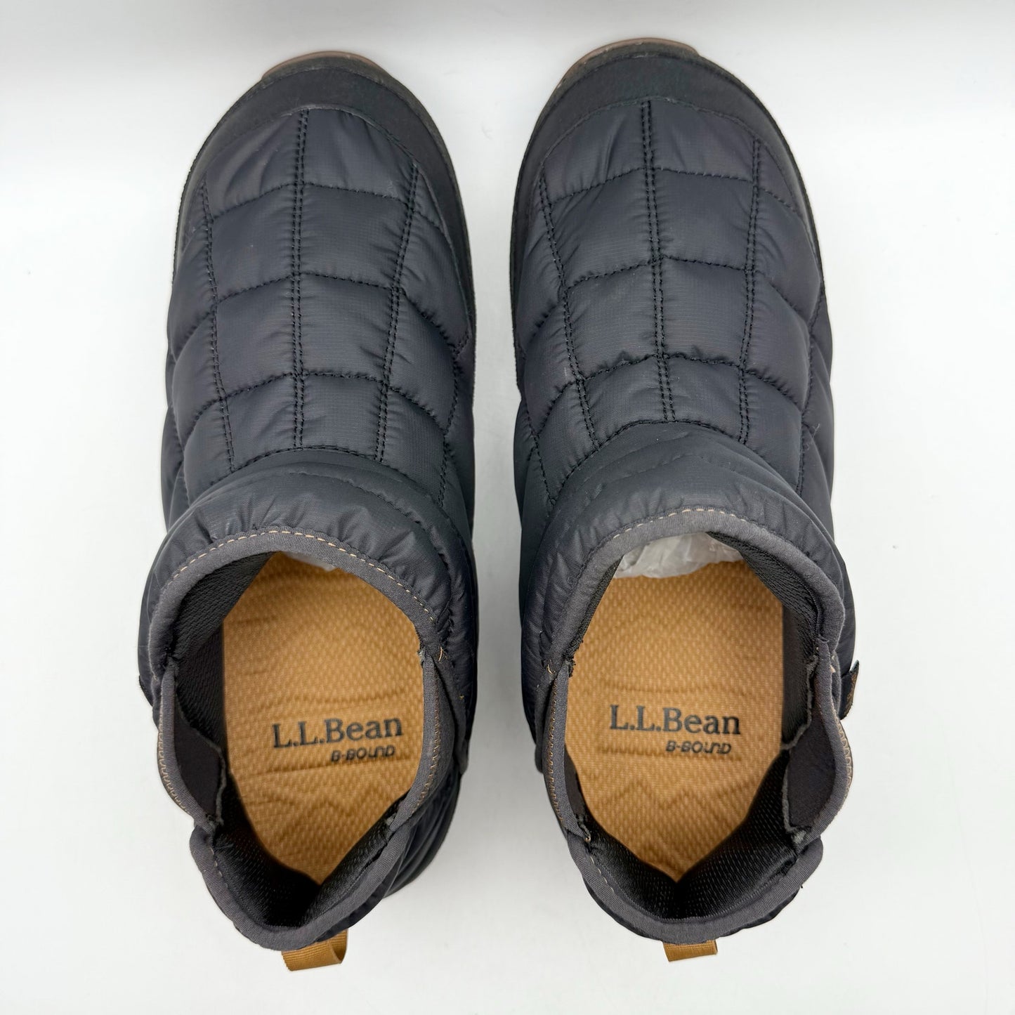 L.L.Bean Mens Mountain Classic Quilted ll Ankle Boots US 11 M EU 46 Black NWOB