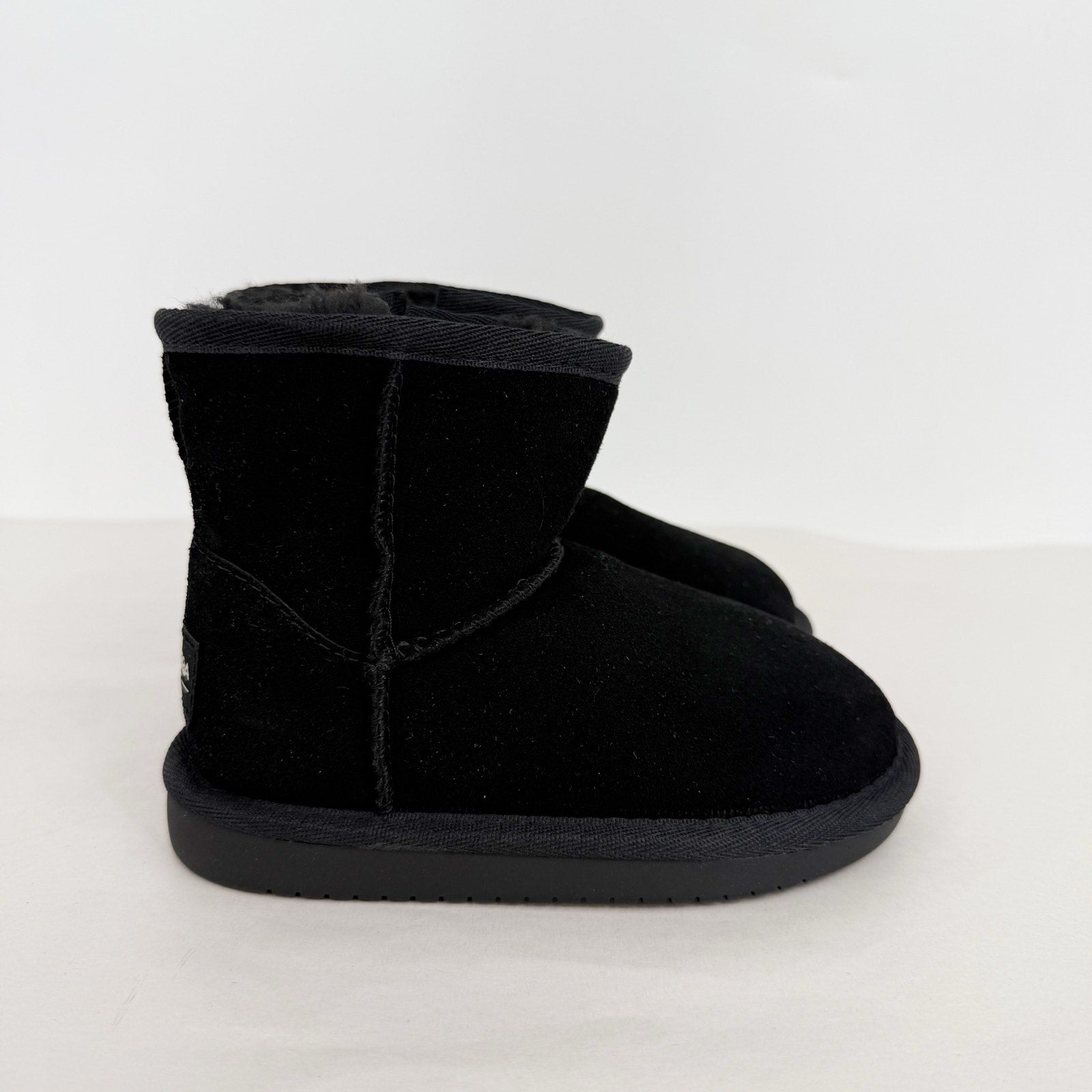 Koolaburra by UGG Kids Koola Mini Boot Baby Toddler Size 7 Black Suede NWOB