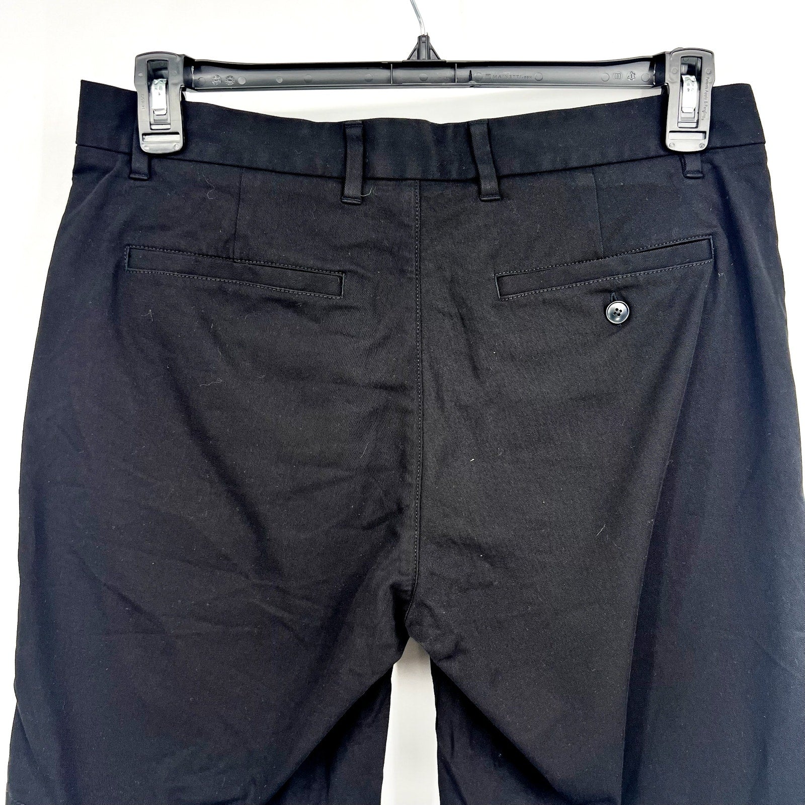 EVERLANE Men's The 9" Performance Chino Shorts Size 32 Black Slim-Fit NWT