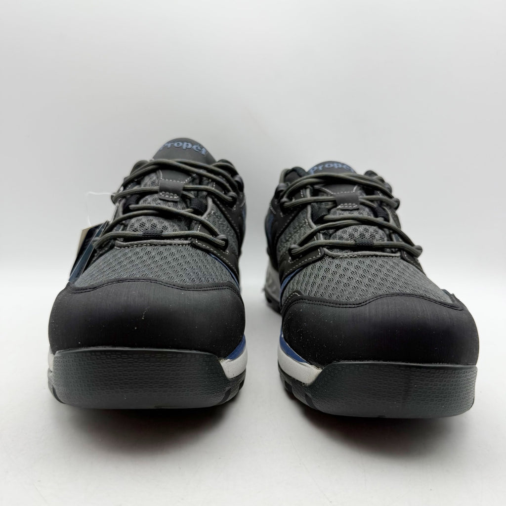 PROPET Mens Vercors Hiking Shoes US 9 Extra Wide 3E Grey Nubuck Waterproof NIB