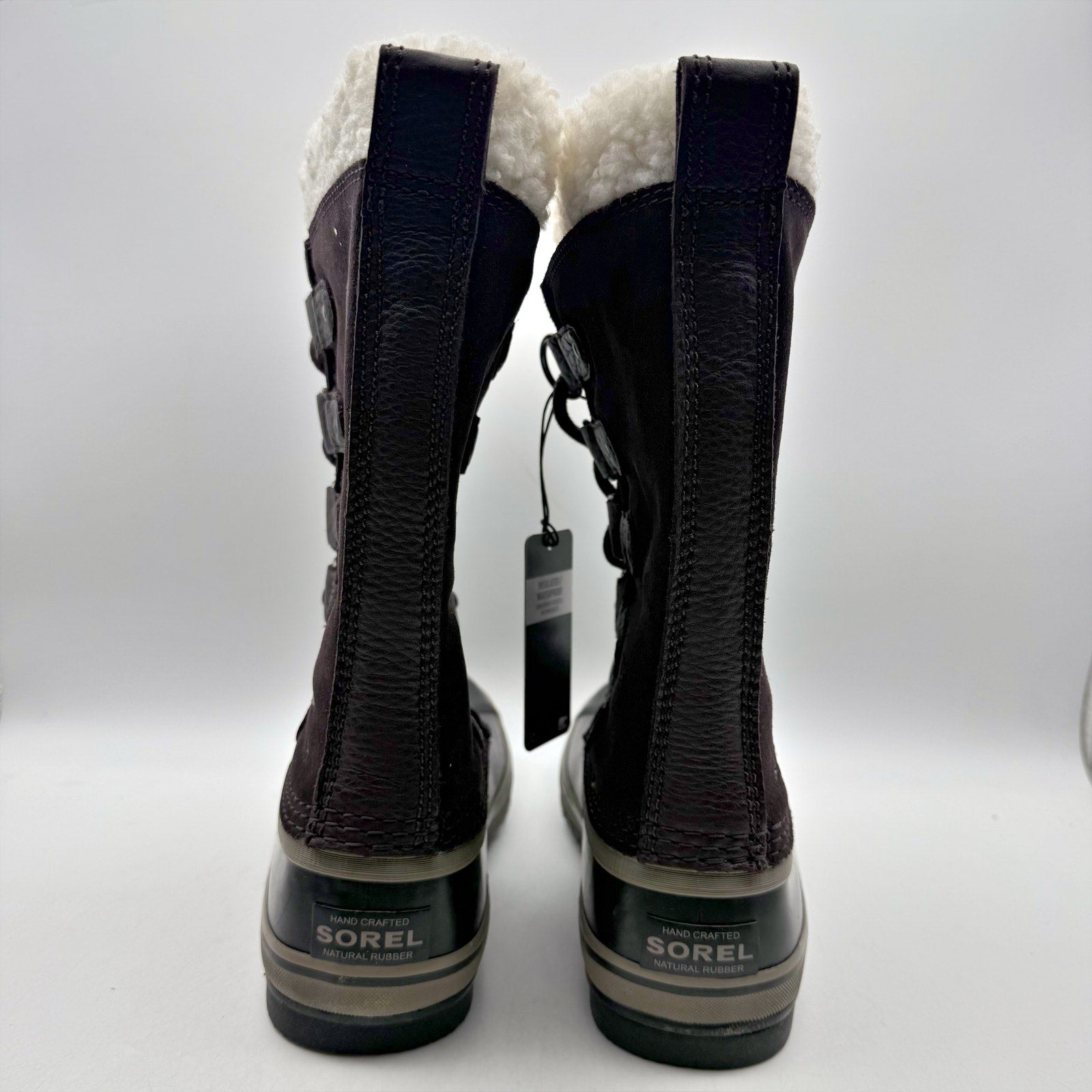 Sorel Women Joan Of Arctic Boots US 5 Purple Faux Fur Insulated Waterproof NWOB