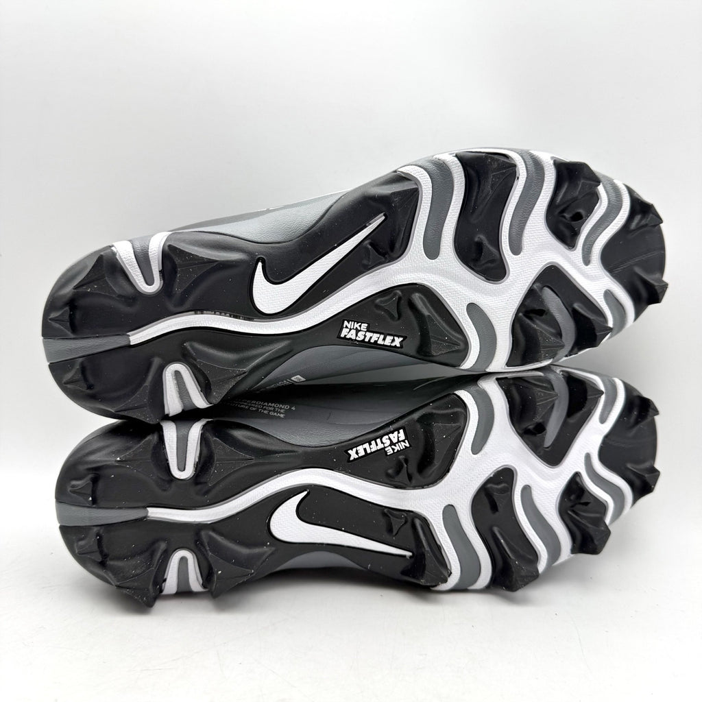 Nike Womens Hyperdiamond 4 Keystone Softball Cleats US 11 Black Grey CZ5918 NWOB