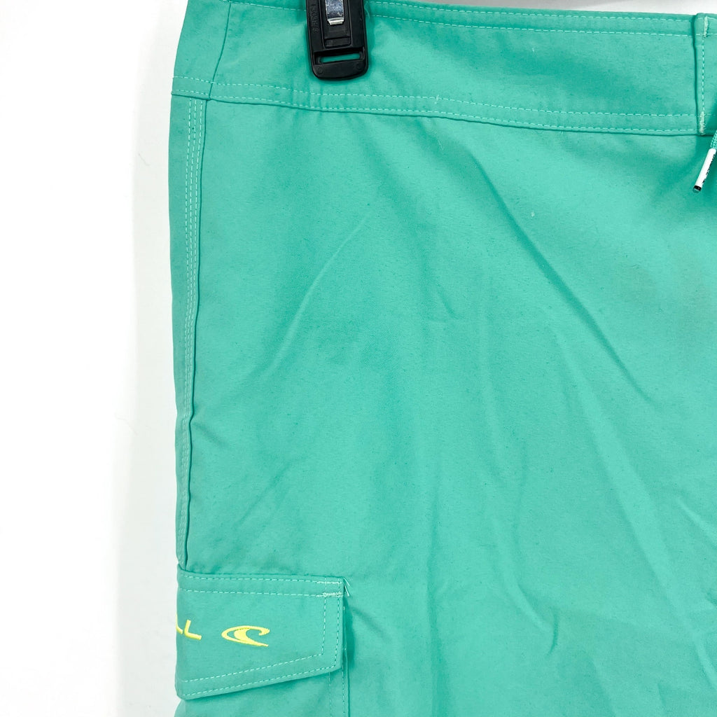O'NEILL Mens Santa Cruz 2.0 Boardshorts Size 31 Medium Aqua Green NWT