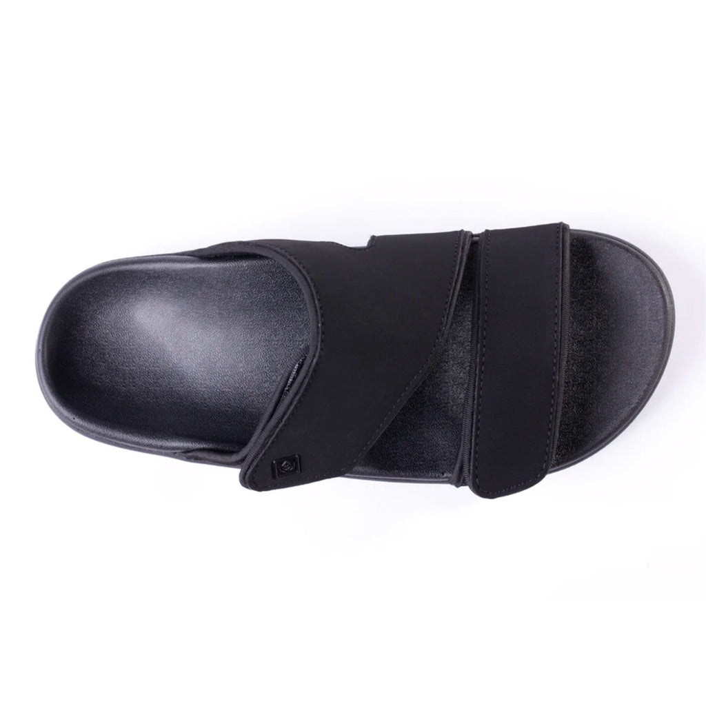 Spenco Womens KHOLO NUEVO Comfort Slide Sandals Size 9.5B Black NWT