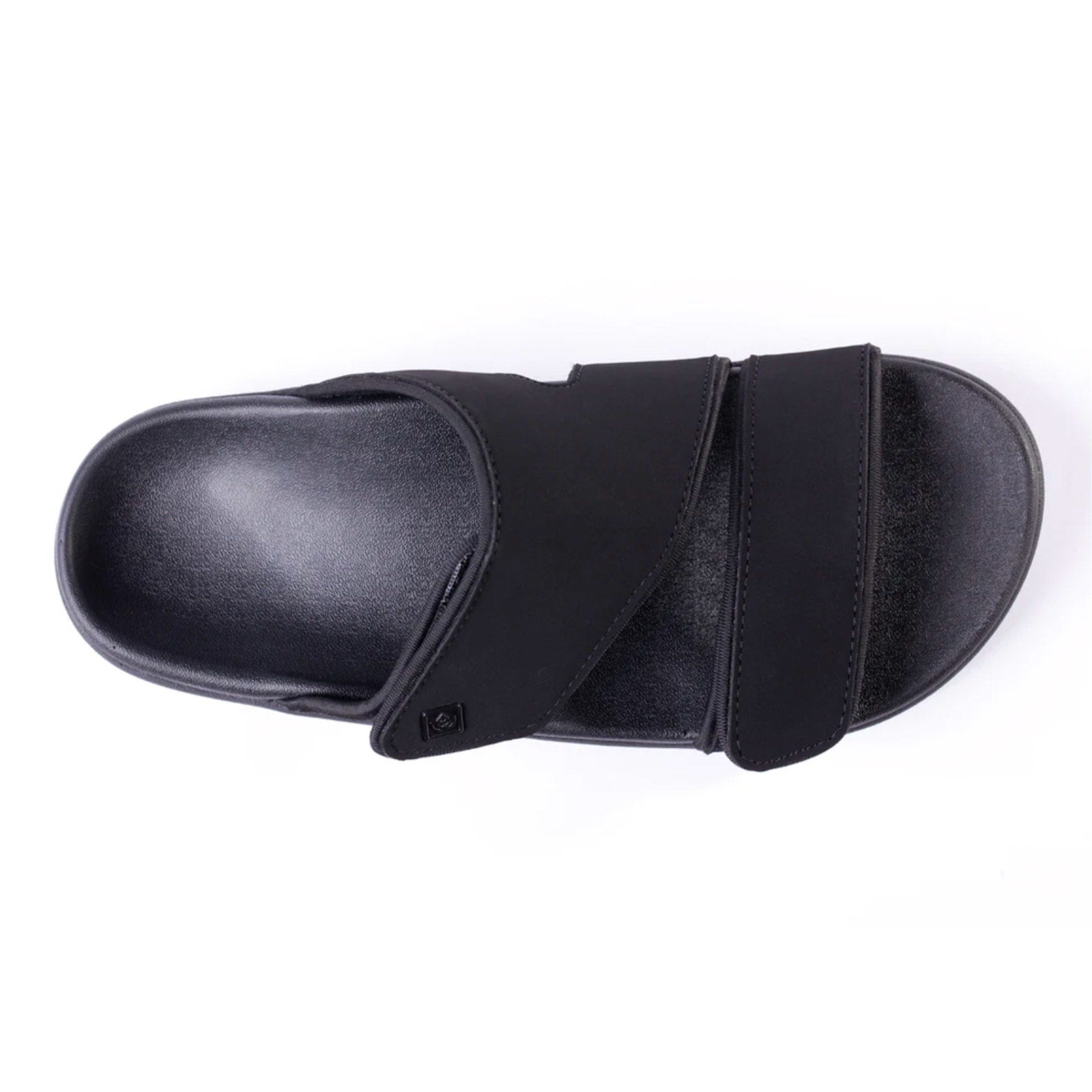 Spenco Womens KHOLO NUEVO Comfort Slide Sandals Size 9.5B Black NWT