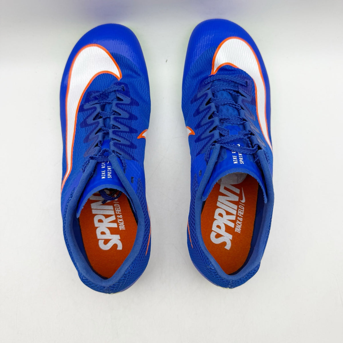 Nike Big Kids Zoom Rival Multi Racer Track Spike Shoes US 6.5 EU 39 Blue NWOB