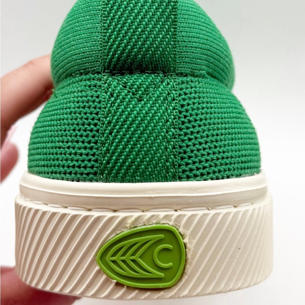 Cariuma IBI Slip On Casual Sneakers Mens 10.5 Womens 12 Green Knit Bamboo NIB