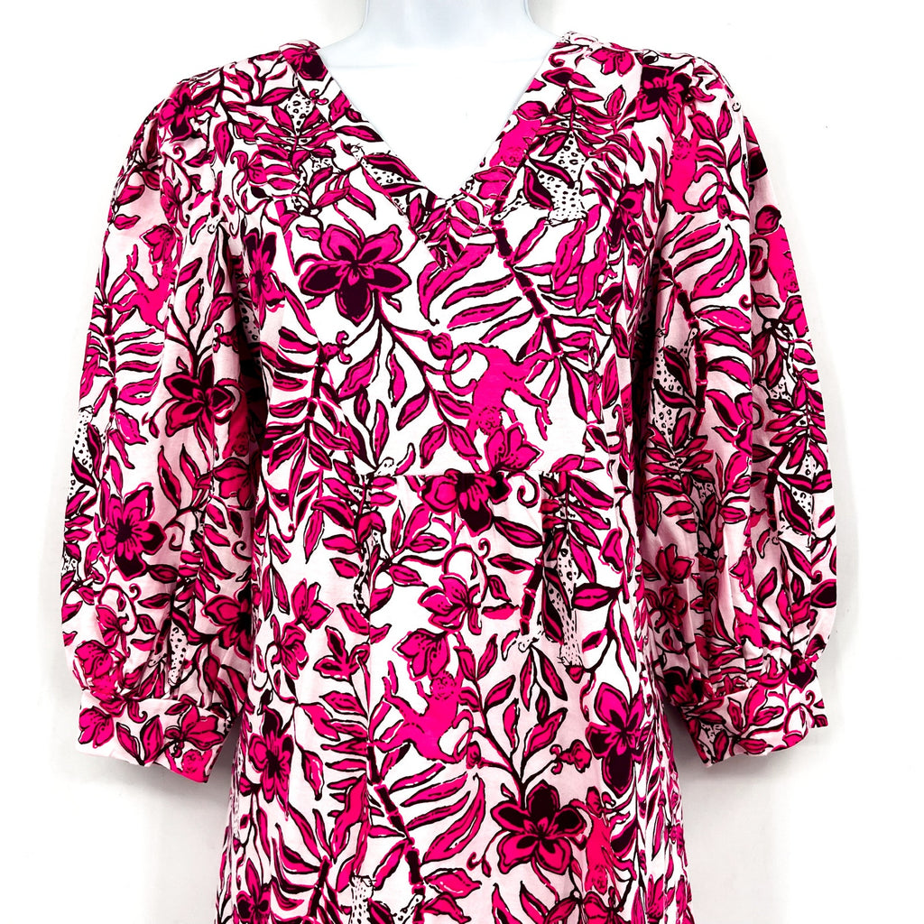 LILLY PULITZER Women's Cass Mini Dress XS Pink Elderflower Blossom NWT