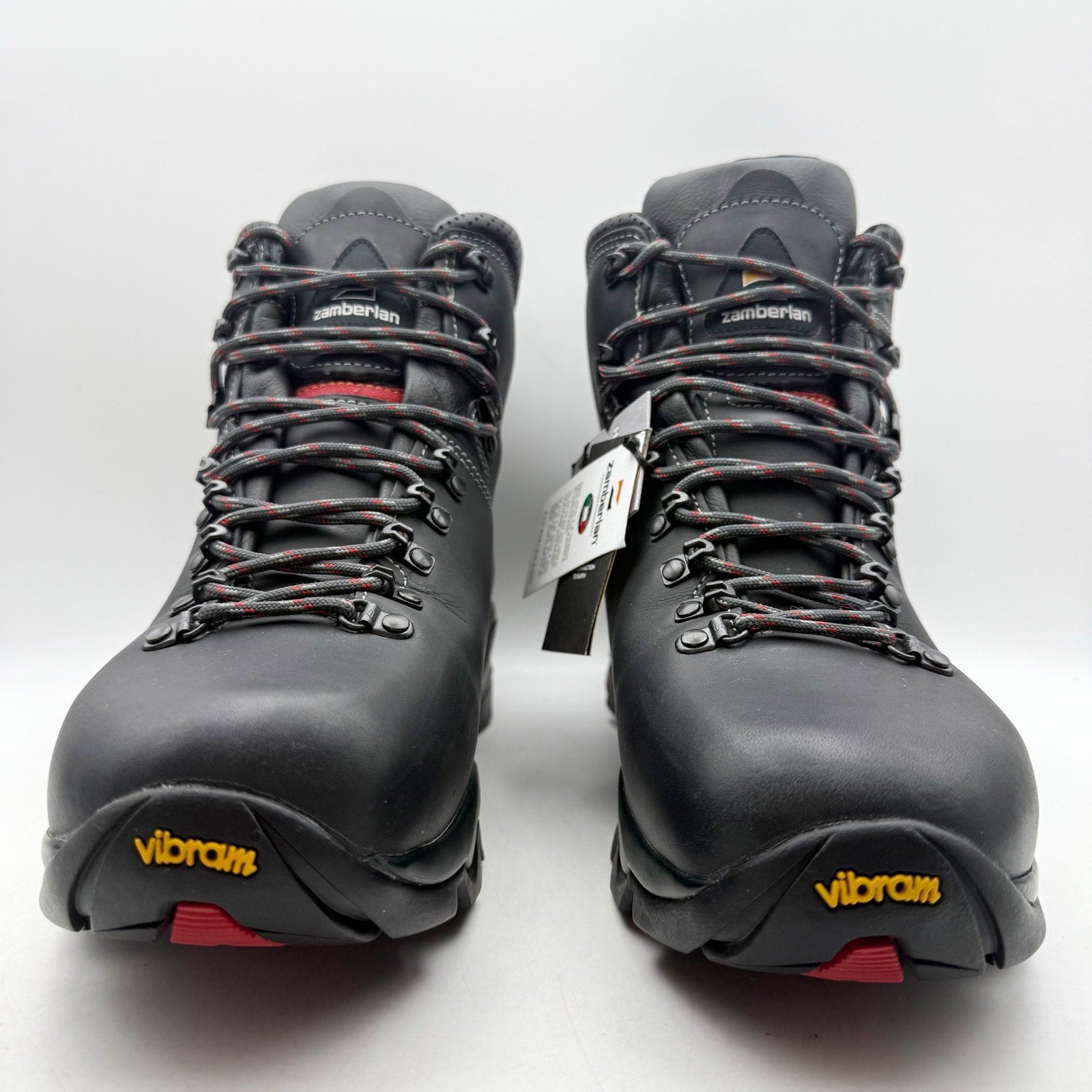 Zamberlan Mens Vioz GTX Hiking Boots US 11 Dark Grey Waterproof NWT