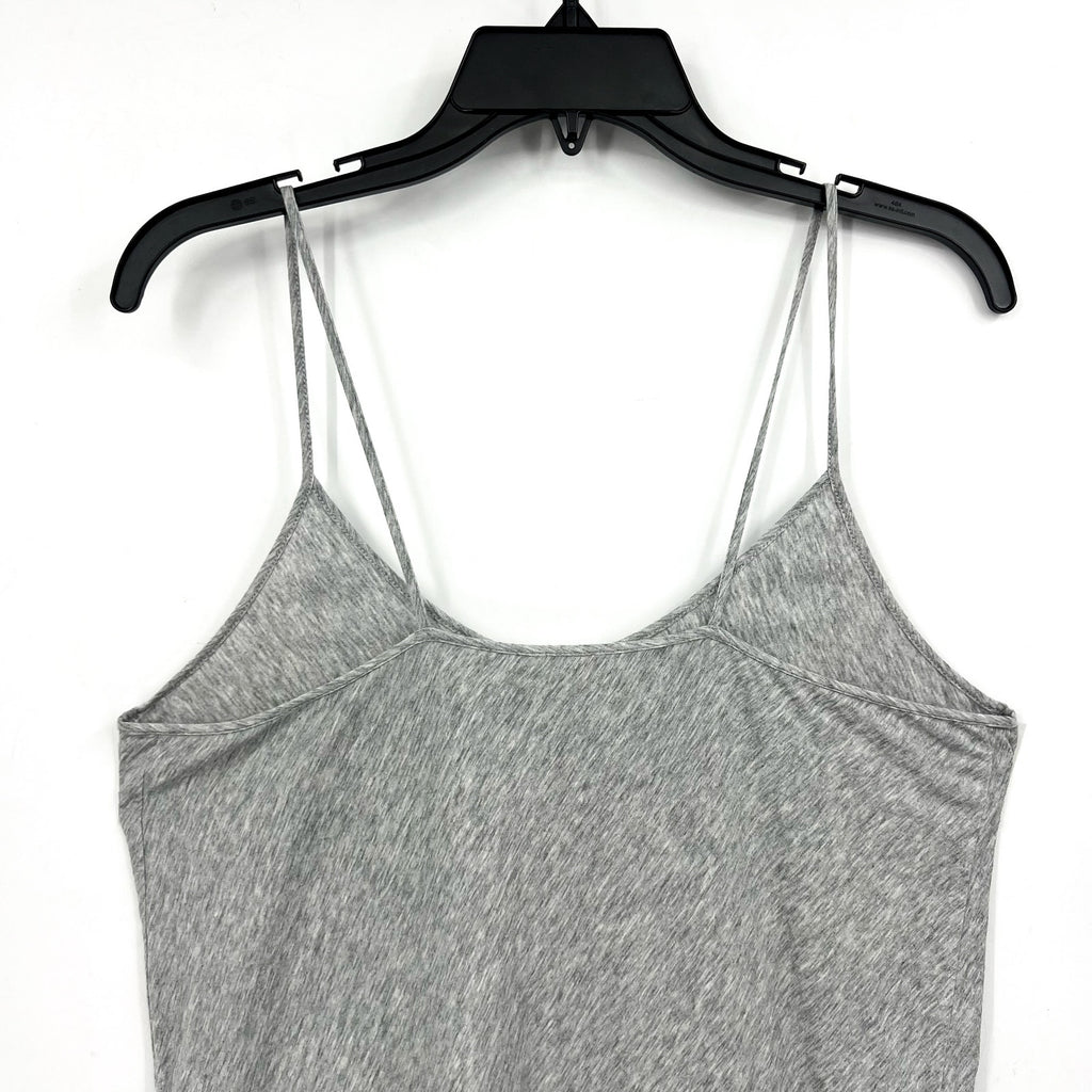 SKIN ORGANIC Womens Essential Camisole Tank Small Medium Heather Grey V Neck NWT