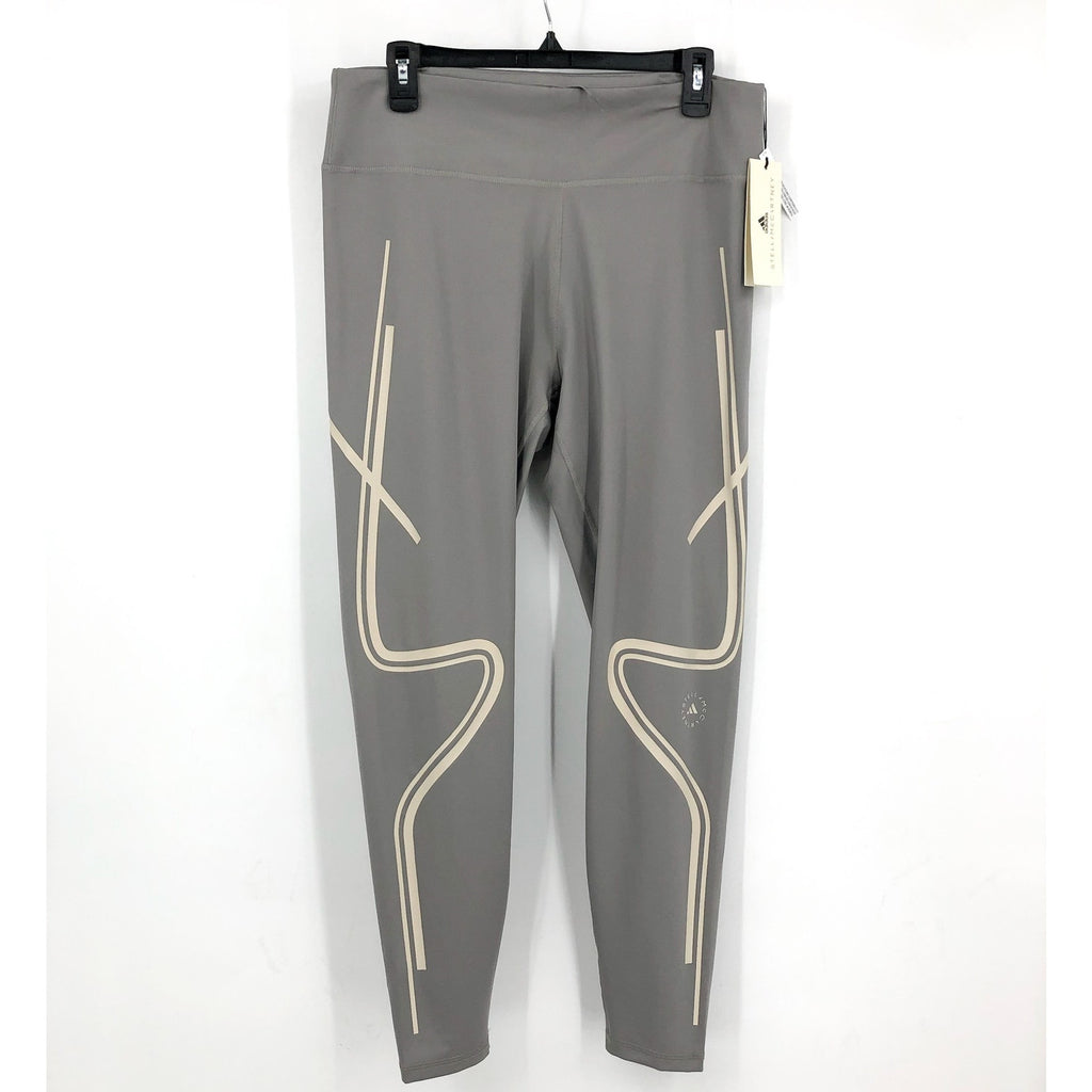 ADIDAS STELLA MCCARTNEY Womens Truepace Running Leggings XL Dove Grey NWT