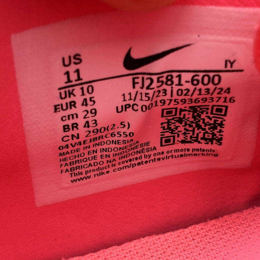 Nike Mens Phantom GX II Academy IC Soccer Cleats Size 11 Pink NWOB