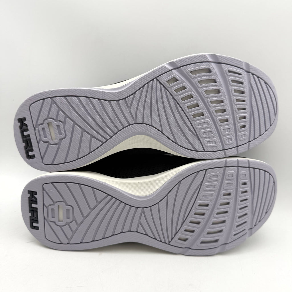 KURU Womens Stride Move Sneakers Size 10.5 M EU 42 Black White Athletic NWOB