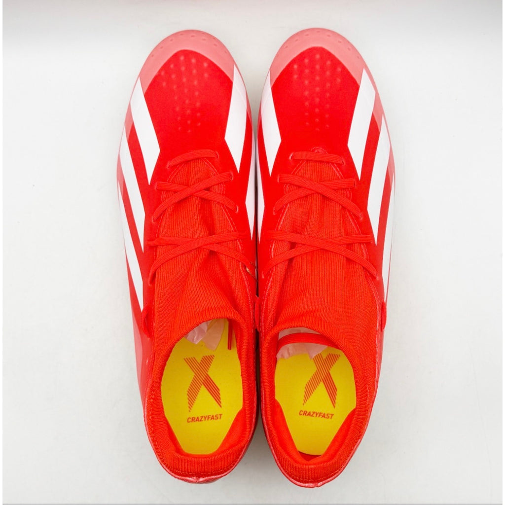 Adidas X Crazyfast Mens League FG Soccer Cleats Size 11.5 Solar Red IE2377 NWOB