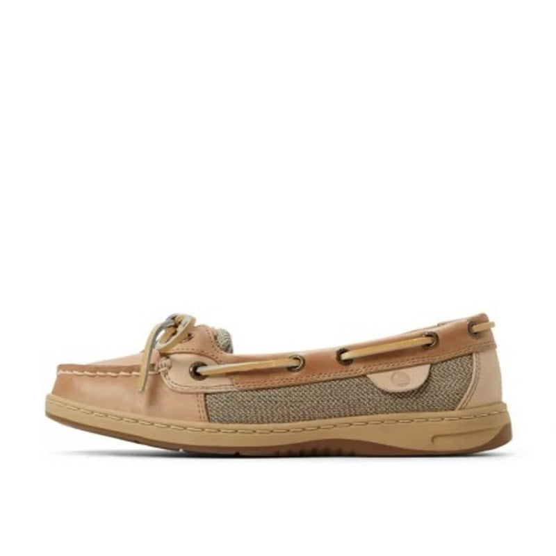 Sperry Womens Angelfish Boat Shoes Size 5.5 M Cognac Brown Leather NIB