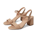 Cole Haan Womens Josie Heeled Sandals Size 8.5 Beige Nude Leather NIB