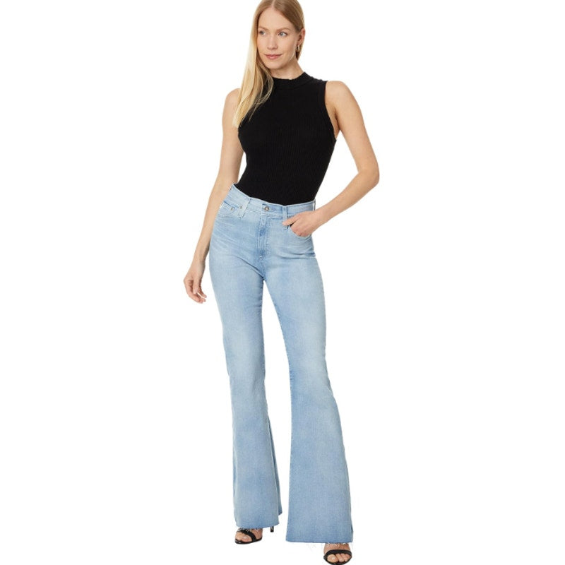 AG ADRIANO GOLDCHMIED Madi Flare Jeans Size 25 US 0 24Yrs Looking Glass NWT
