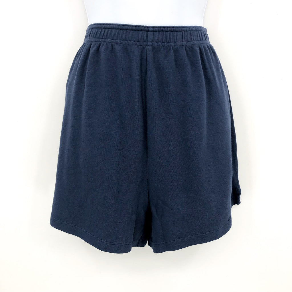 Outdoor Voices Womens Rugby Shorts Small Dark Blue 3" Inseam Athletic NWT