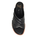 Sofft Womens Fallon Slide Sandals Size 6 M Black Leather Slip On NWOB
