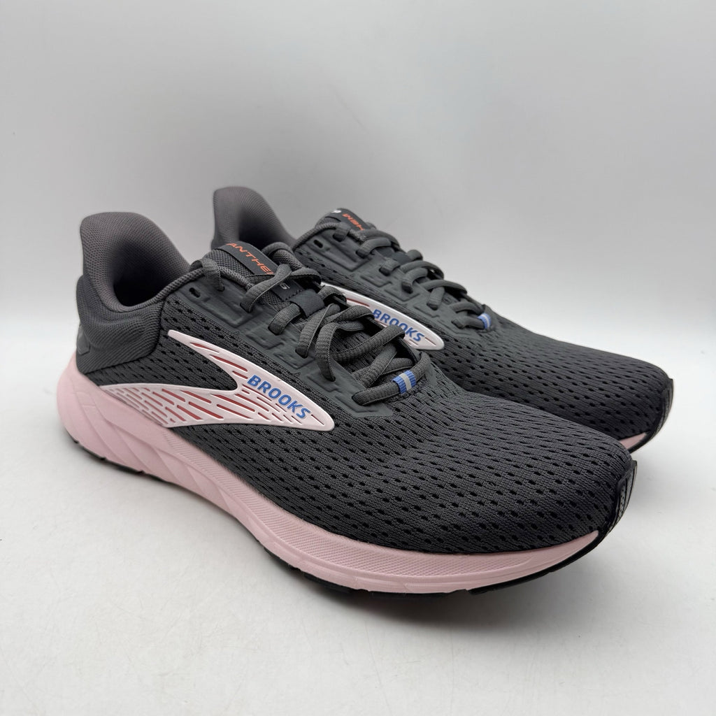 Brooks Womens Anthem 6 Athletic Shoes US 10 EU 42 Grey Pink Running NWOB