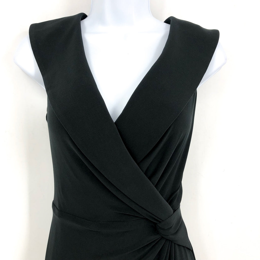 LAUREN RALPH LAUREN Off-the-Shoulder Gown Size 6 Black Jersey Dress Formal NWT