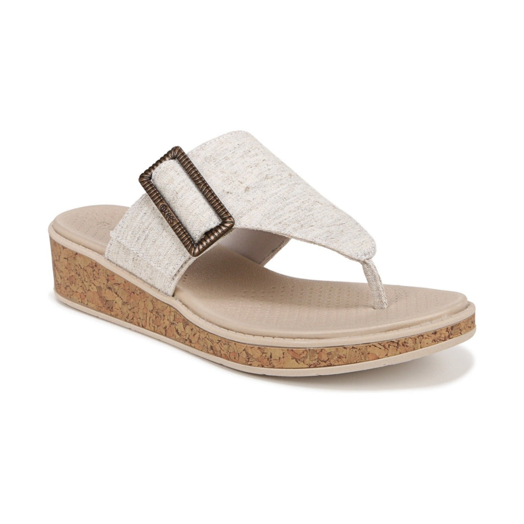Bzees Womens Bay Wedge Sandals US 10 M EU 41 Beige Tan NIB