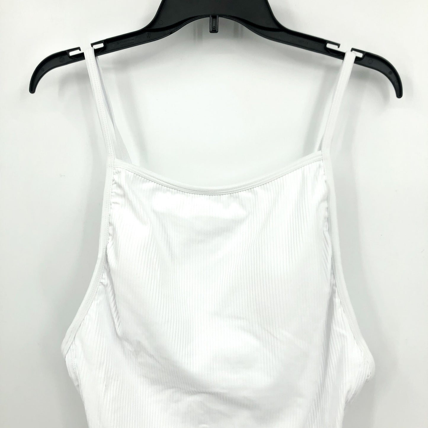 ANDIE SWIM Paloma One Piece Swimsuit XXL 18 Tall White Ribbed