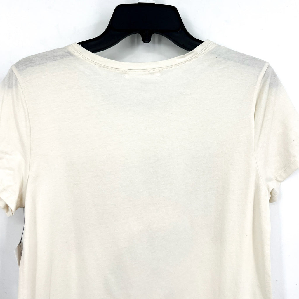 47 BRAND Womens Alabama Crimson Tide Graphic Tee Small Cream Short Sleeve NWT