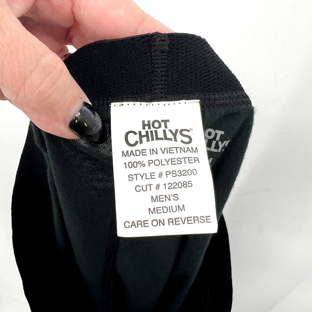 HOT CHILLYS Men's Pepper Skins Bottom Base Layer Medium Black NWOT